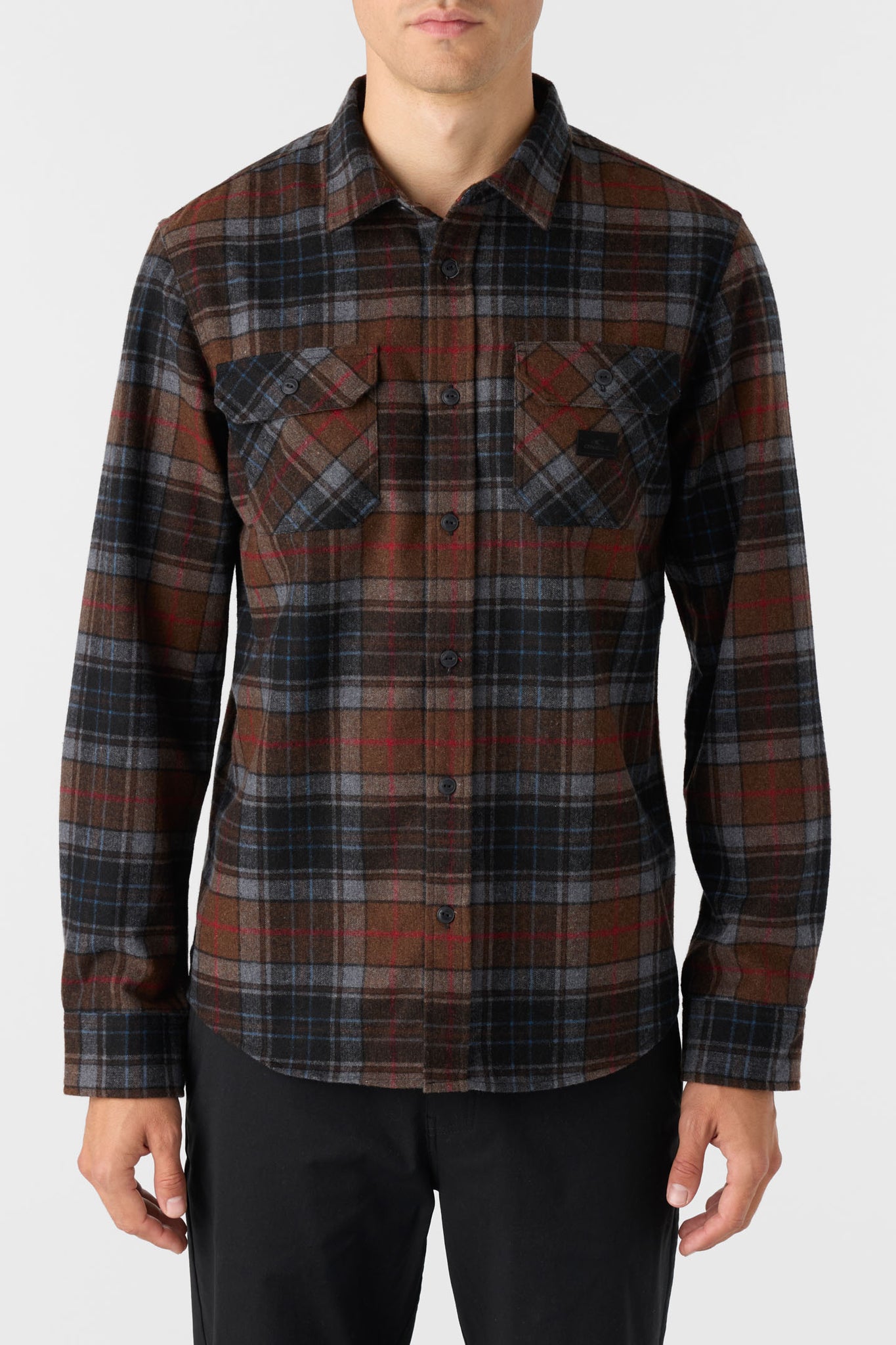 DUNE FLANNEL STANDARD FIT LONG SLEEVE SHIRT