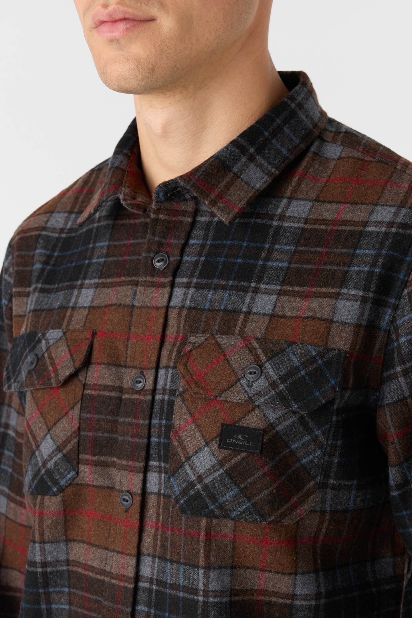 DUNE FLANNEL STANDARD FIT LONG SLEEVE SHIRT