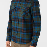 Dune Flannel Standard Fit Long Sleeve Shirt