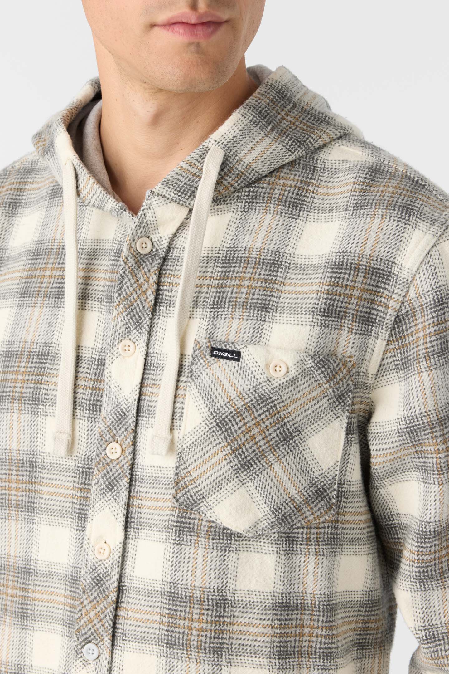 CLAYTON HOOD STANDARD FIT LONG SLEEVE SHIRT