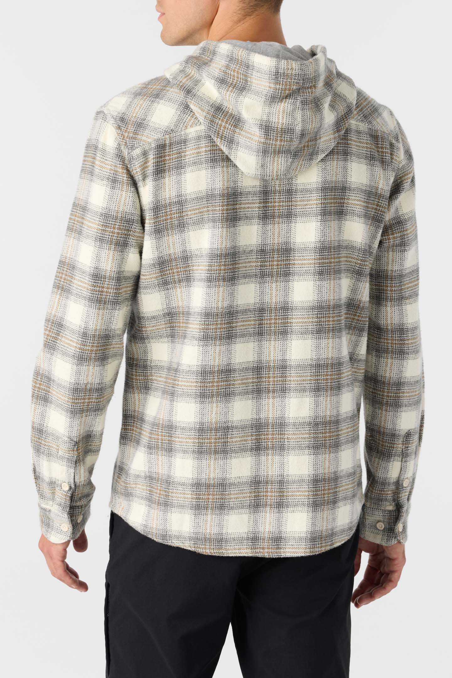 CLAYTON HOOD STANDARD FIT LONG SLEEVE SHIRT