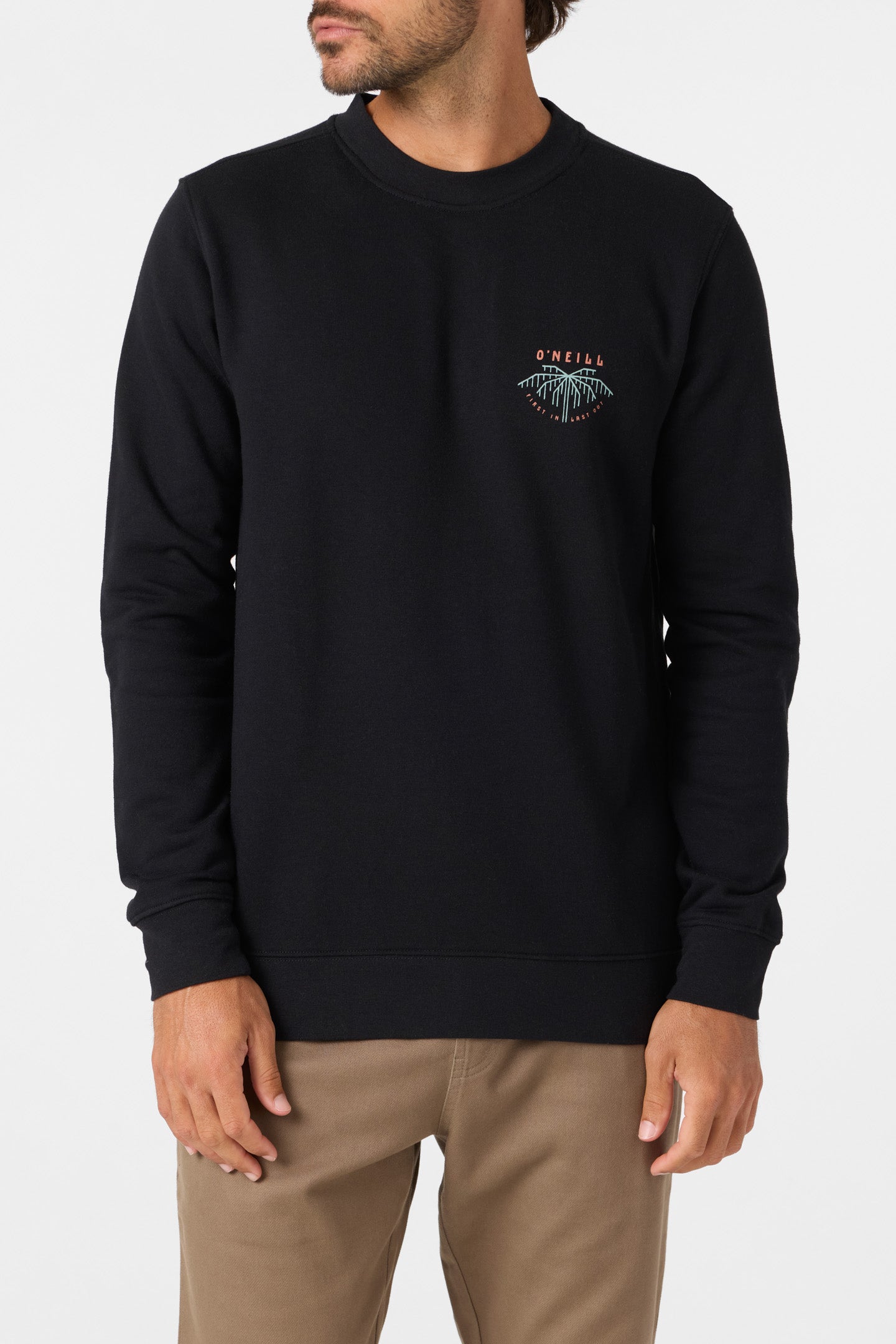 Timeout Crew Crew Neck Fleece - Black | O'Neill