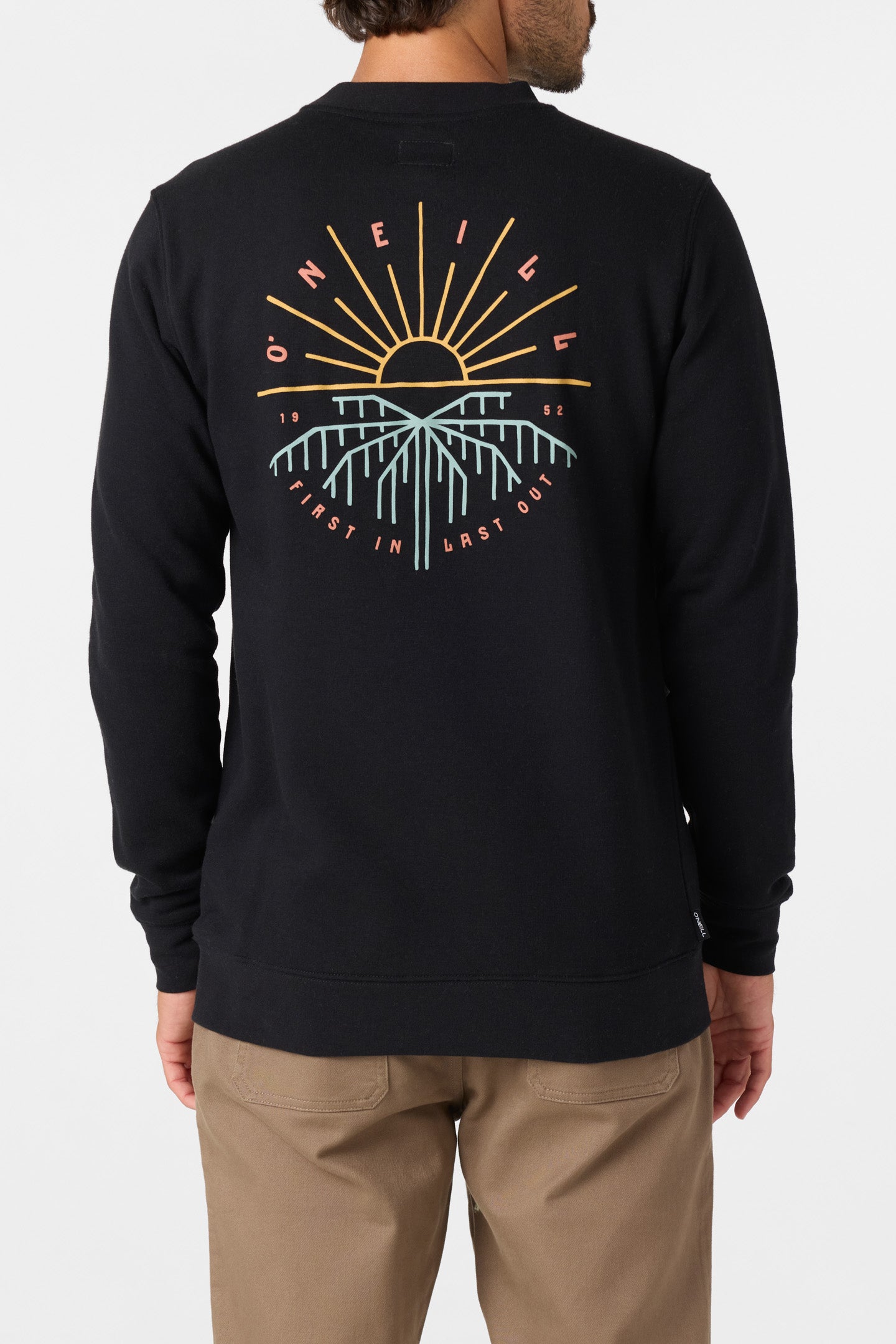 Timeout Crew Crew Neck Fleece - Black | O'Neill