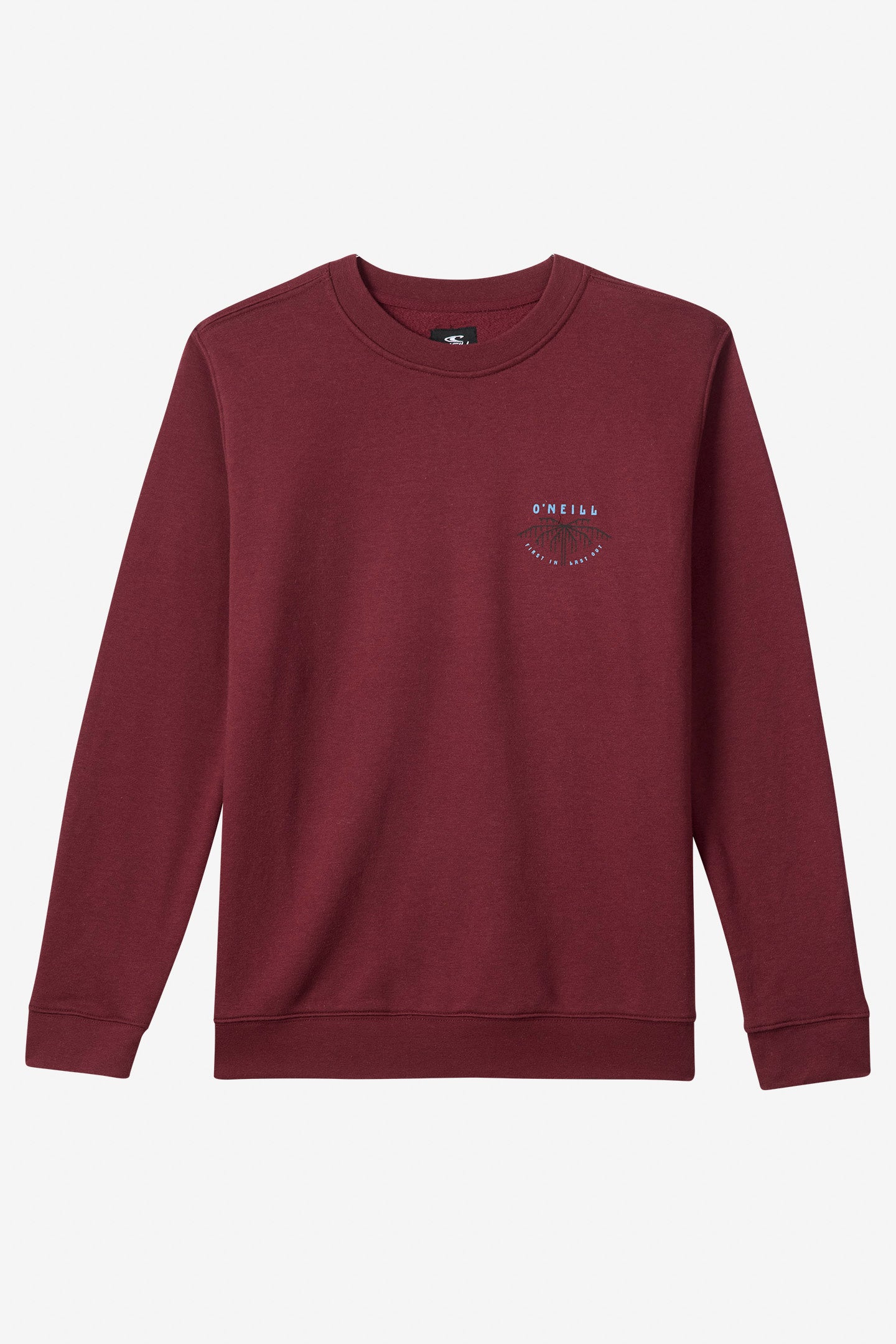 Timeout Crew Crew Neck Fleece - Burgundy | O'Neill