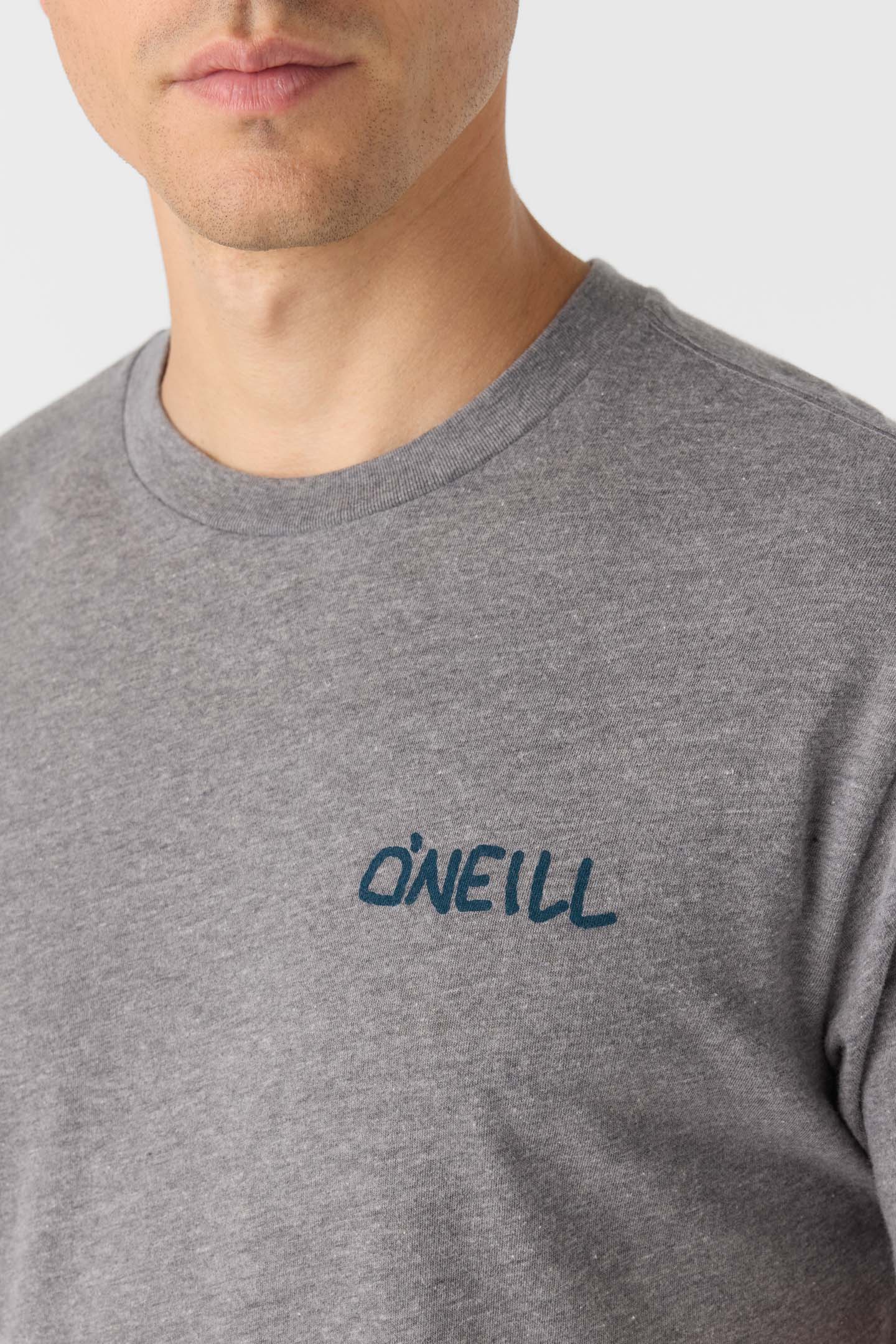 Days End Standard Fit Tee - Heather Grey | O'Neill