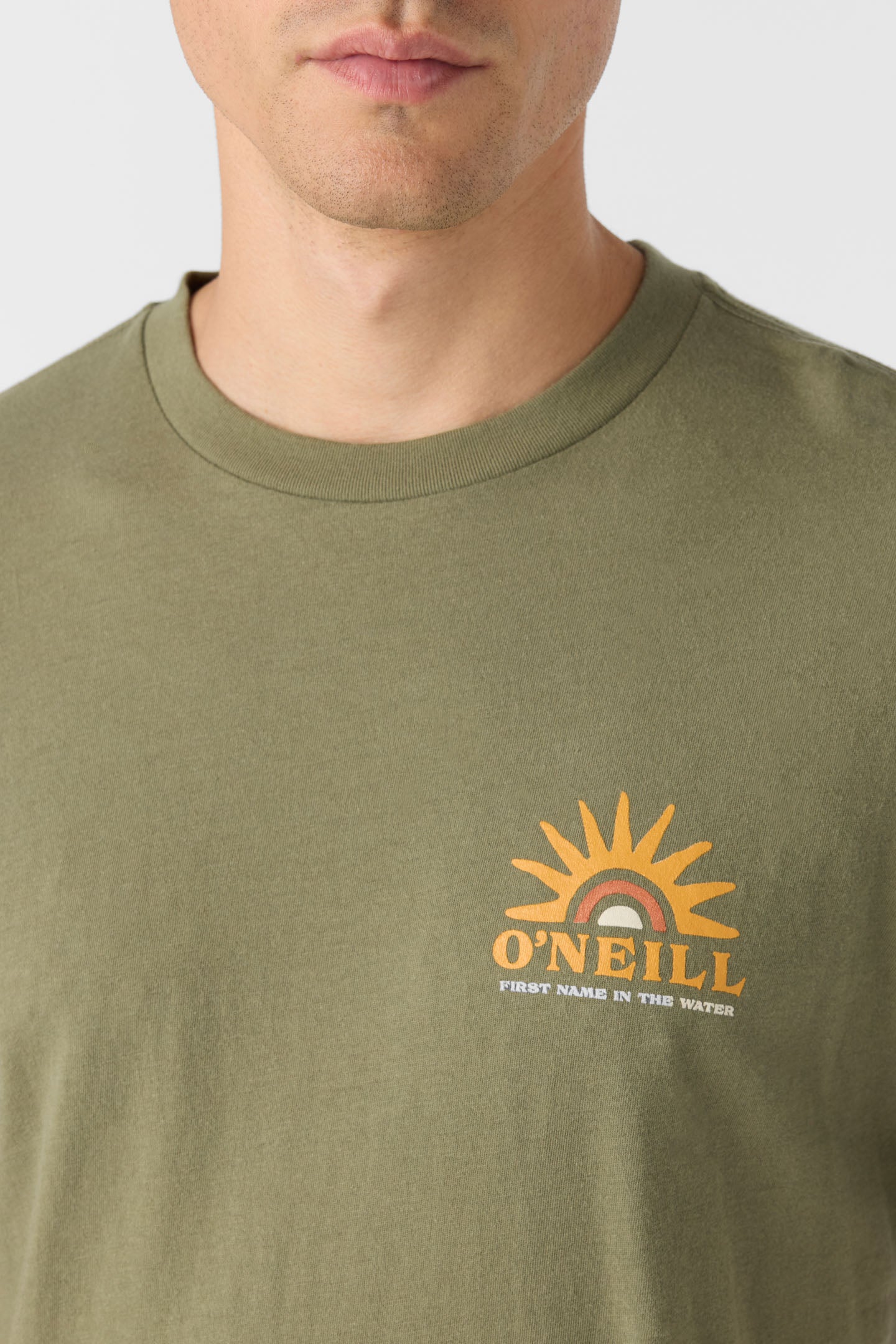 Sunrise Standard Fit Tee - Deep Lichen Green | O'Neill