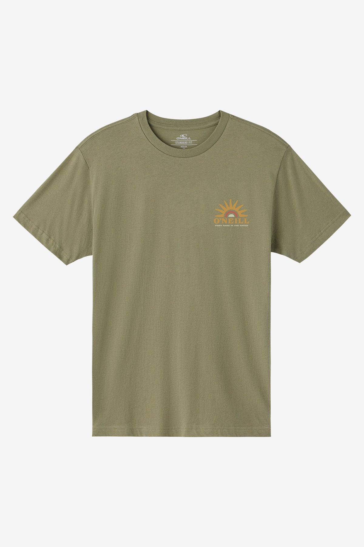 Sunrise Standard Fit Tee - Deep Lichen Green | O