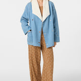 Korbyn High Pile Lined Denim Jacket