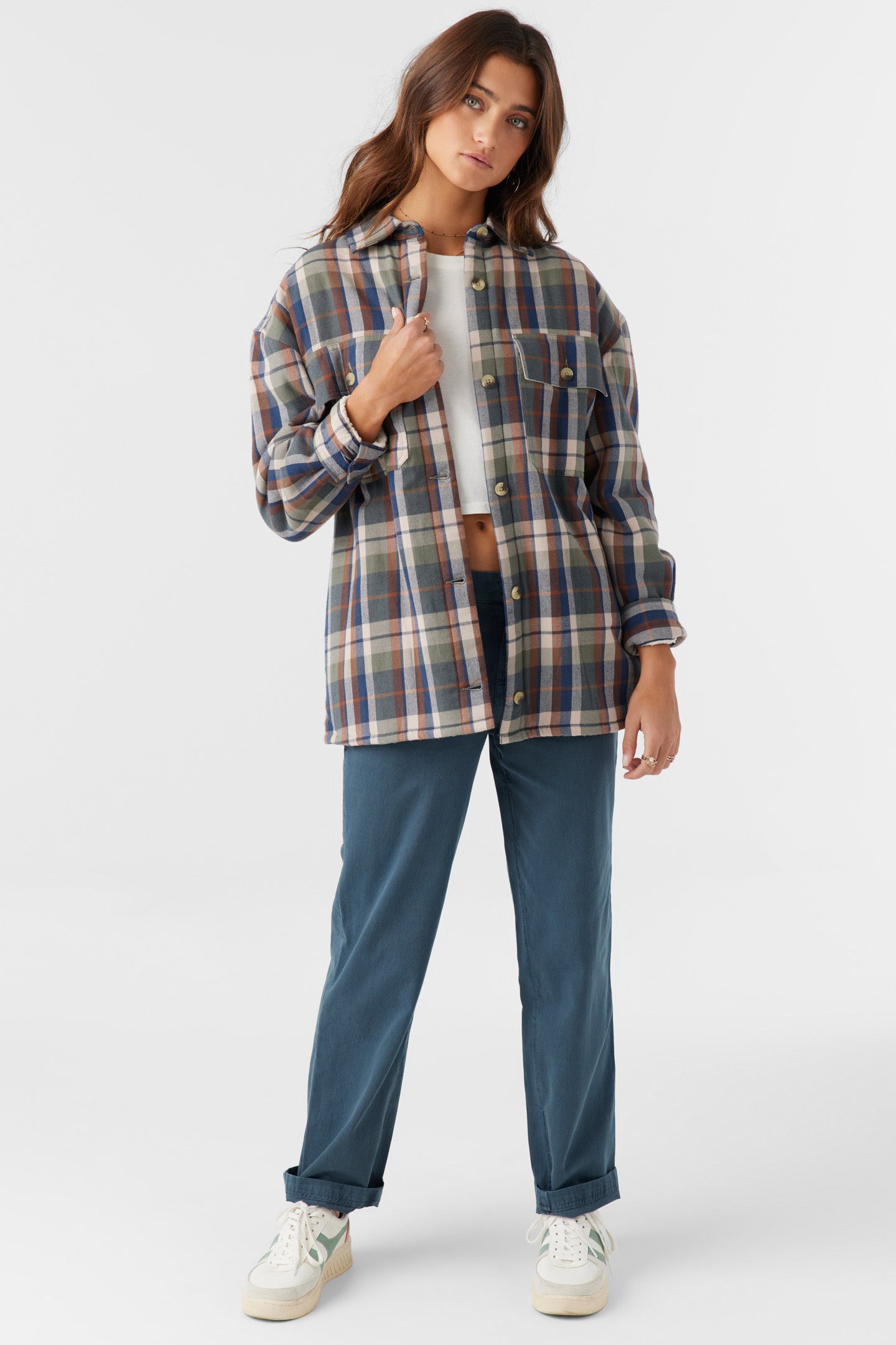 O'Neill Chance High Pile Lined Flannel Jacket
