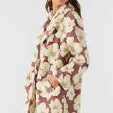 Harper High Pile Floral Jacket