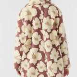 Harper High Pile Floral Jacket