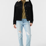 Aubrey Coduroy Trucker Jacket