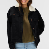 Aubrey Coduroy Trucker Jacket