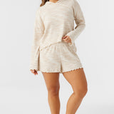 Lodge Knit Pullover Hooded Top