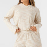 Lodge Knit Pullover Hooded Top