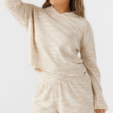 Lodge Knit Pullover Hooded Top