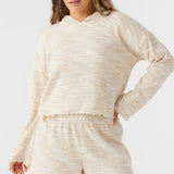 Lodge Knit Pullover Hooded Top