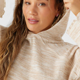 Lodge Knit Pullover Hooded Top