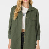 Brooks Flannel Oversized Fit Shirt