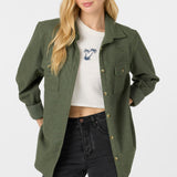 Brooks Flannel Oversized Fit Shirt