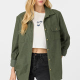 Brooks Flannel Oversized Fit Shirt