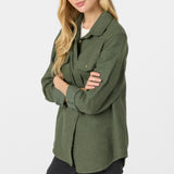 Brooks Flannel Oversized Fit Shirt