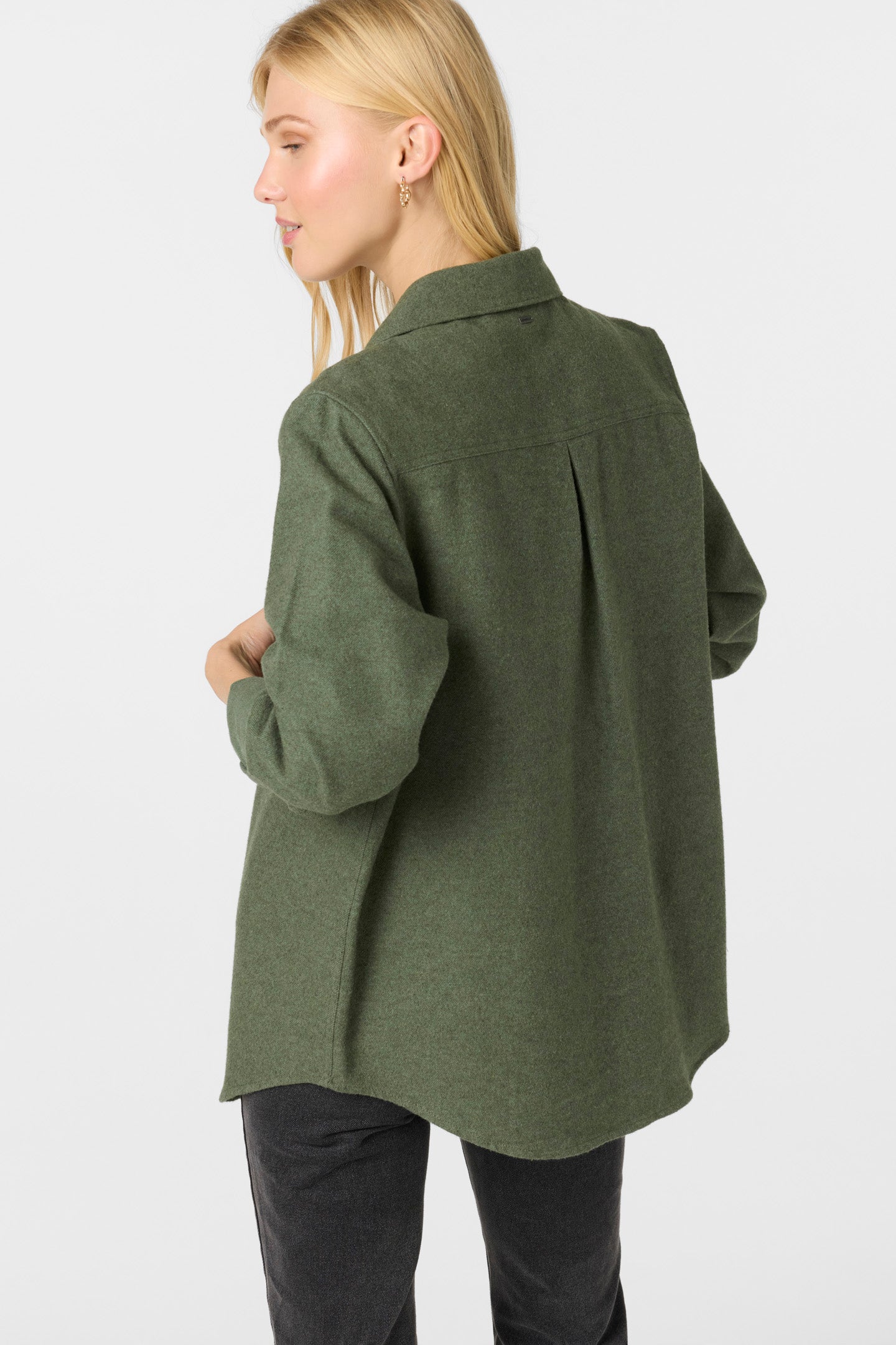 Brooks Solid Long Sleeve Top - Dark Olive | O'Neill