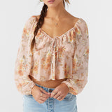 Noa Naya Floral Long Sleeve Top