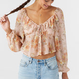 Noa Naya Floral Long Sleeve Top