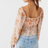 Noa Naya Floral Long Sleeve Top