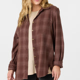 Travys Flannel Oversized Shirt