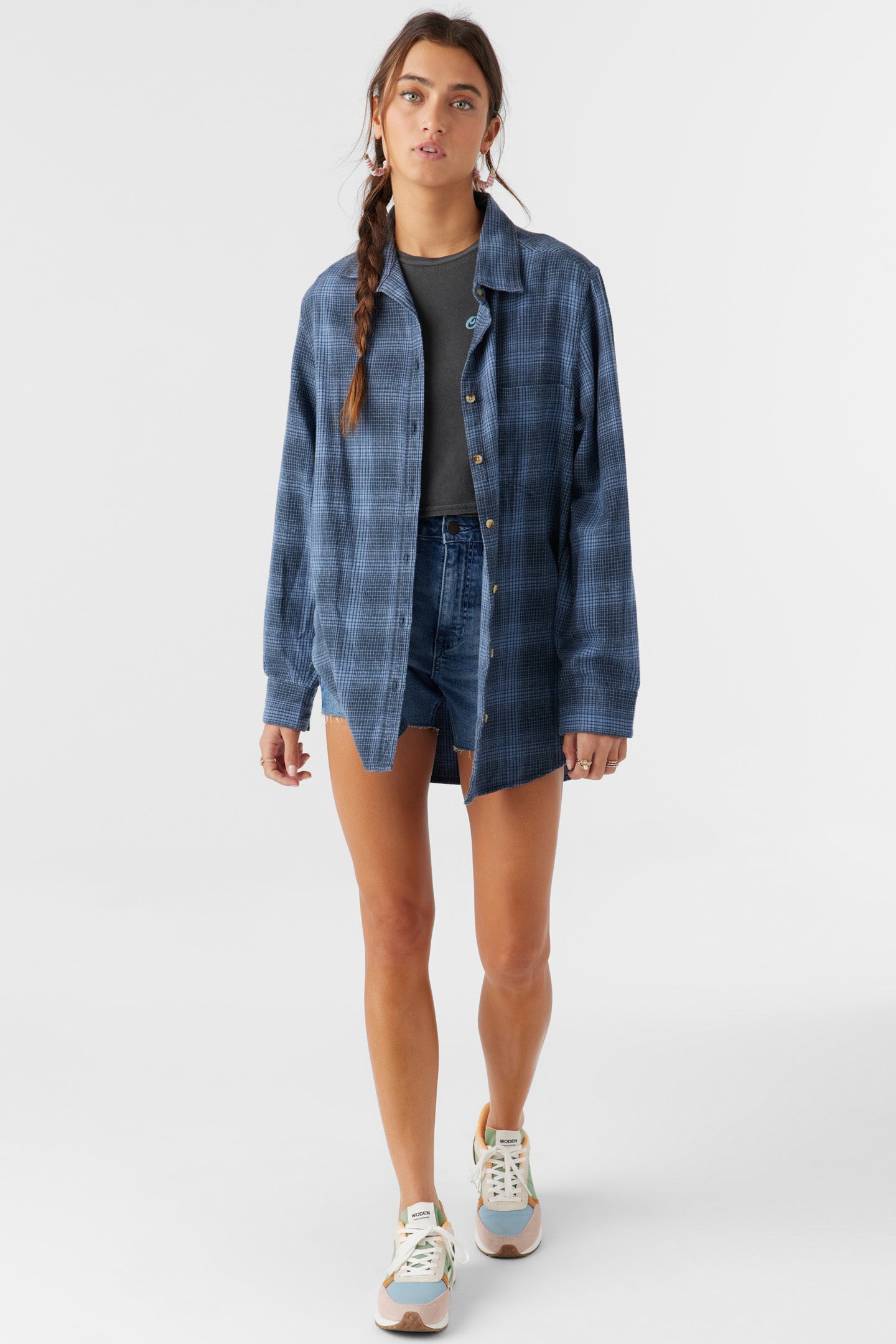 TRAVYS FLANNEL OVERSIZED SHIRT