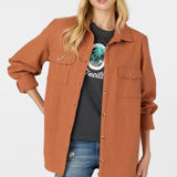 Brooks Flannel Oversized Fit Shirt