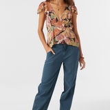 Emmalie Flutter Sleeve Top