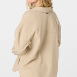 Rune Solid Superfleece Oversized Fit Shacket