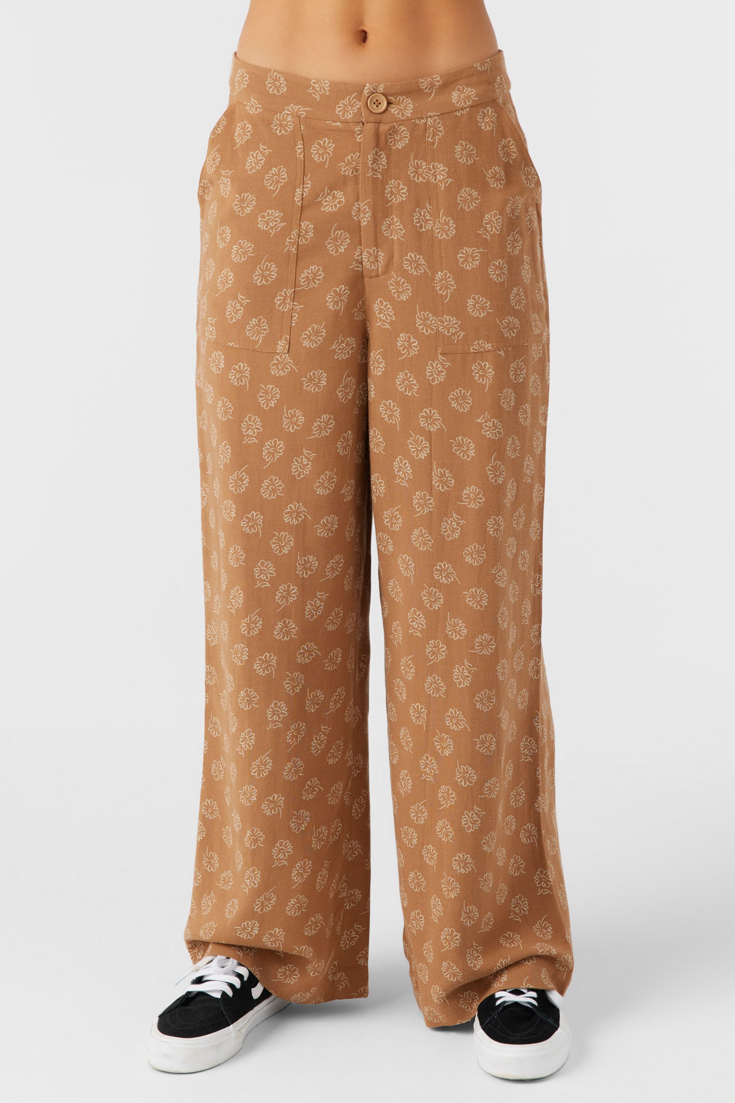 RYLAN VALLEY FLORAL BEACH PANTS