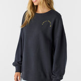 Choice Crewneck Oversized-Fit Fleece Pullover