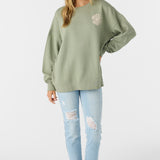 Choice Crewneck Oversized-Fit Fleece Pullover