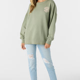 Choice Crewneck Oversized-Fit Fleece Pullover