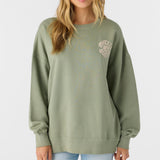 Choice Crewneck Oversized-Fit Fleece Pullover