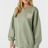 Choice Crewneck Oversized-Fit Fleece Pullover