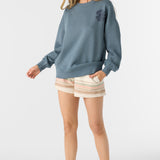 Choice Crewneck Oversized-Fit Fleece Pullover