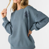 Choice Crewneck Oversized-Fit Fleece Pullover