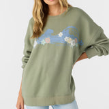 Choice Crewneck Oversized-Fit Fleece Pullover