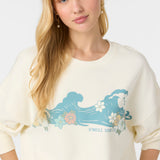 Choice Crewneck Oversized-Fit Fleece Pullover