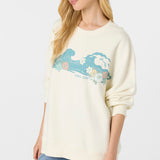 Choice Crewneck Oversized-Fit Fleece Pullover