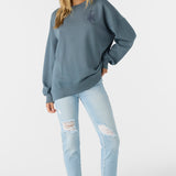 Choice Crewneck Oversized-Fit Fleece Pullover