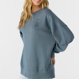Choice Crewneck Oversized-Fit Fleece Pullover