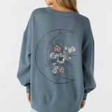 Choice Crewneck Oversized-Fit Fleece Pullover