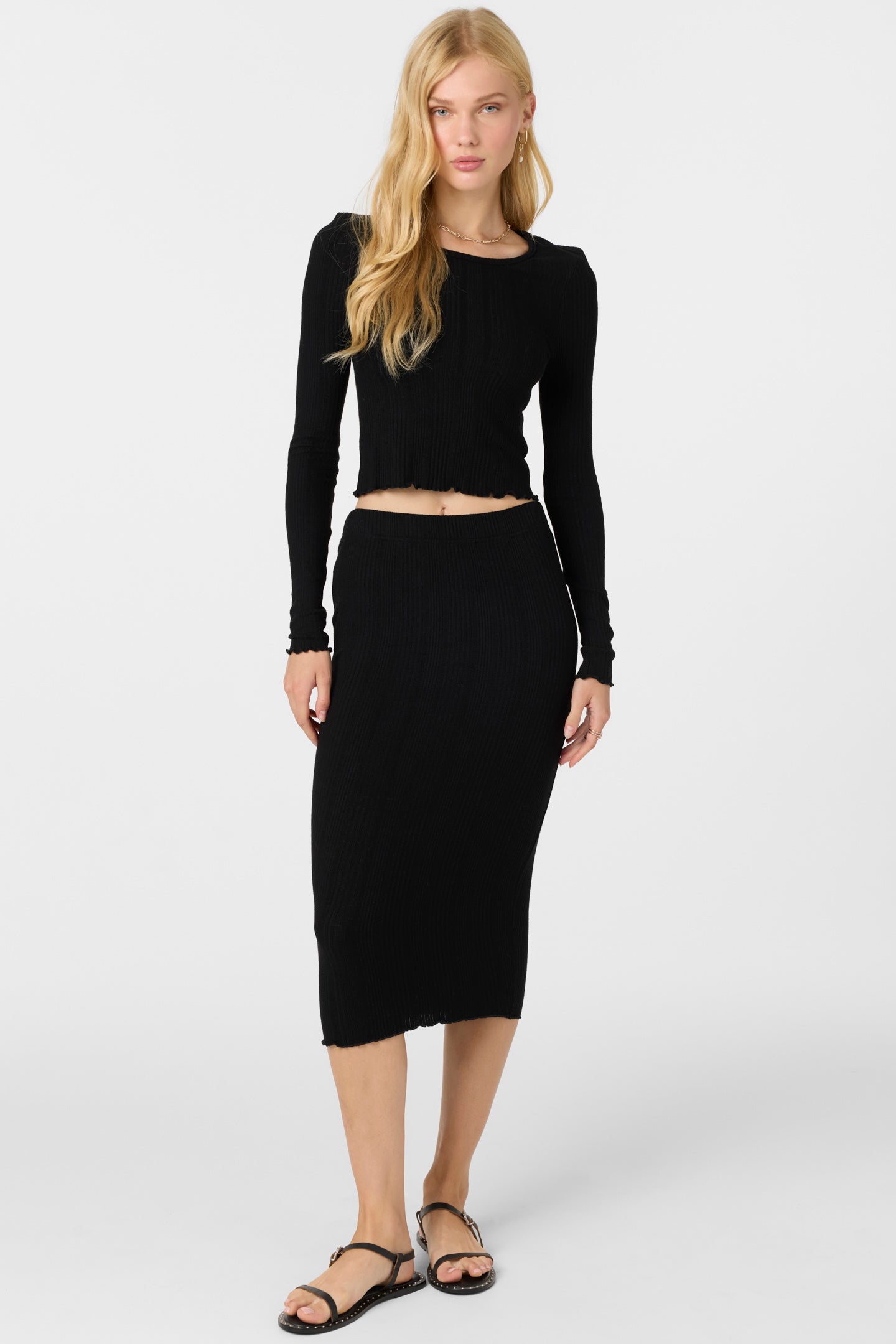 BRENNAN MIDI SKIRT